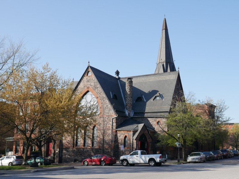 Strawbridge M.E. Church in Baltimore City, Maryland.