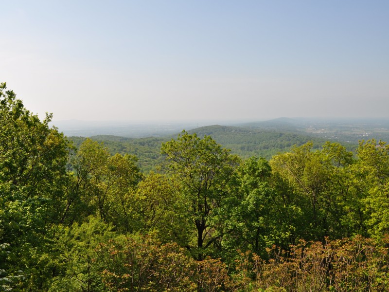 View of Frederick County from Grambrill, MD. Photo from Maryland Department of Natural Resources.