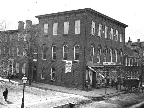 Historic images of Kemp Hall, 1870. Image from the Maryland State Archives.