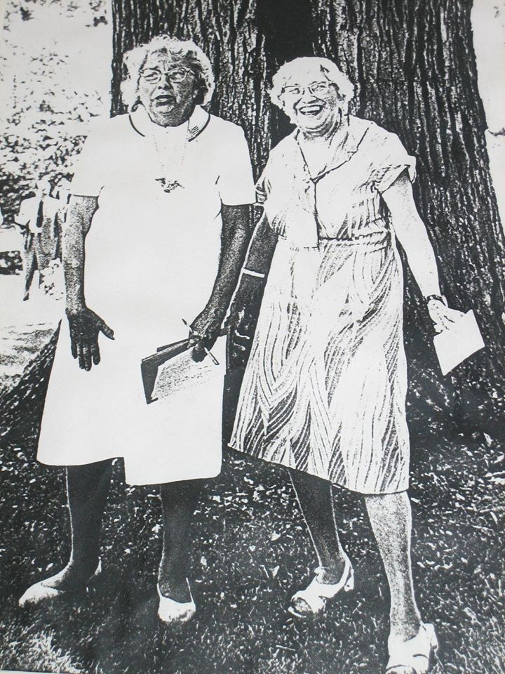 Ruth and Frances Brown donated Mt. Pleasant Farm to the Howard County Conservancy.