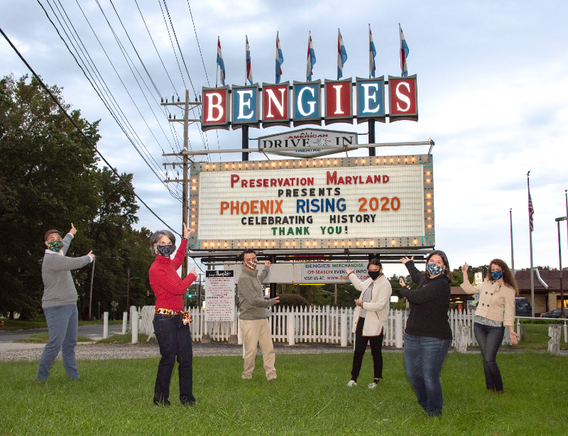 Photos & Video: Phoenix Rising 2020: Unique Celebration of Maryland History at Bengies Drive-In