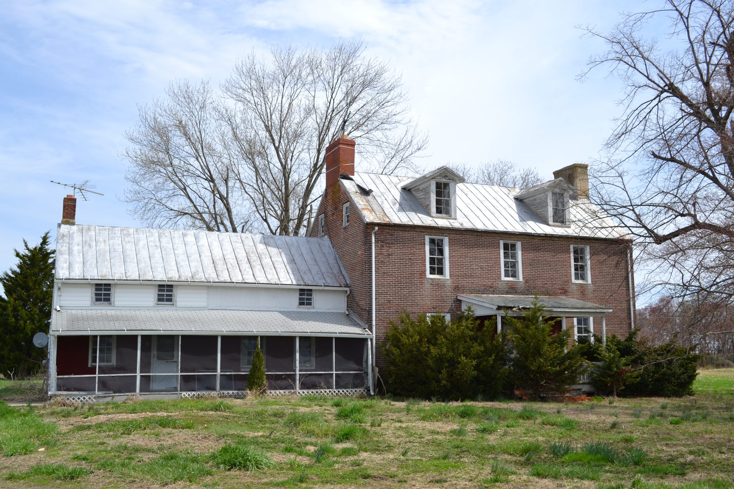 Old Bohemia Tenant House in Cecil County is part of the DNR Resident Curatorship Program.