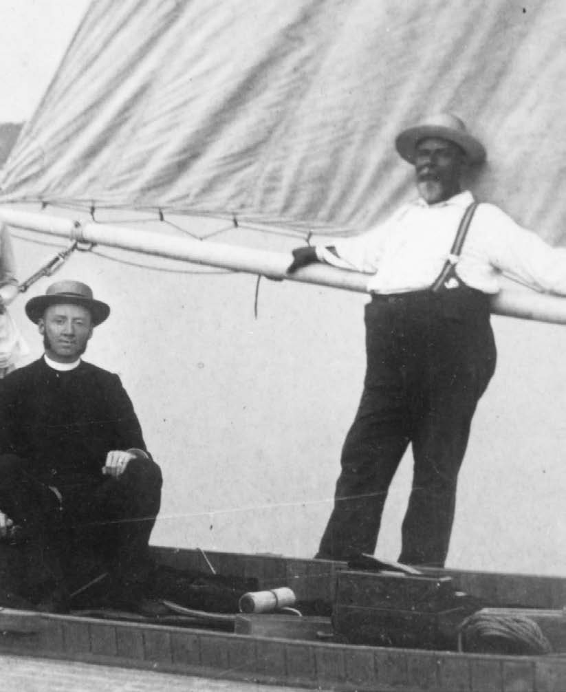 Capt. William Henry Burtis, right, early 20th Century. CREDIT: Historic Annapolis