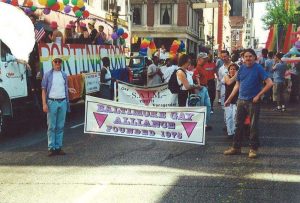 The Baltimore Gay Alliance was the city’s first Gay and Lesbian (later LGBTQ+) activist and service group founded in 1975.