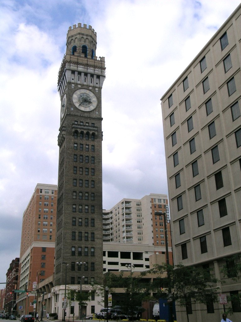 Inside the Bromo Seltzer Tower