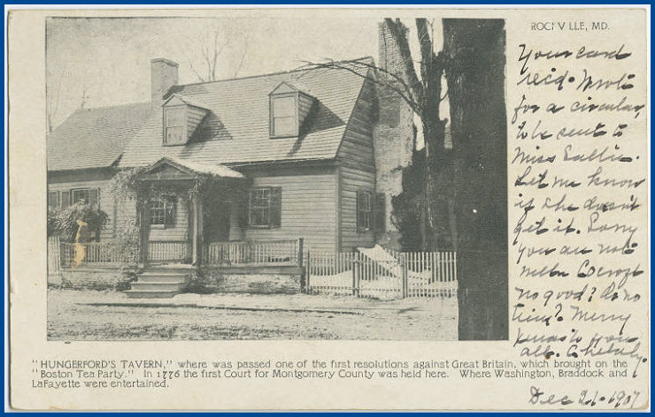 Hungerfords Tavern | Credit: National Society Daughters of the American Revolution (NSDAR)