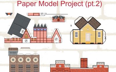 Building Communities Paper Model Series (pt. 2)