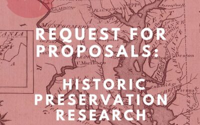 REQUEST FOR PROPOSALS: Historic Preservation Research