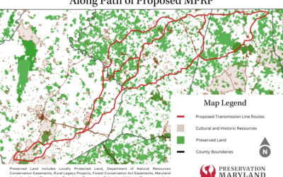 Preservation Maryland Opposes Route of Maryland Piedmont Reliability Project Through Historic Resources & Conserved Lands