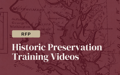 RFP: Historic Preservation Training Videos