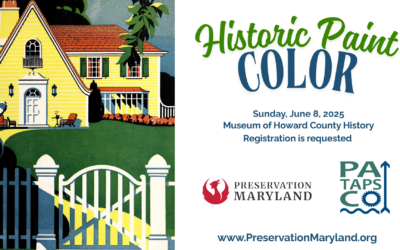 Historic Paint Color with Patapsco Heritage Greenway