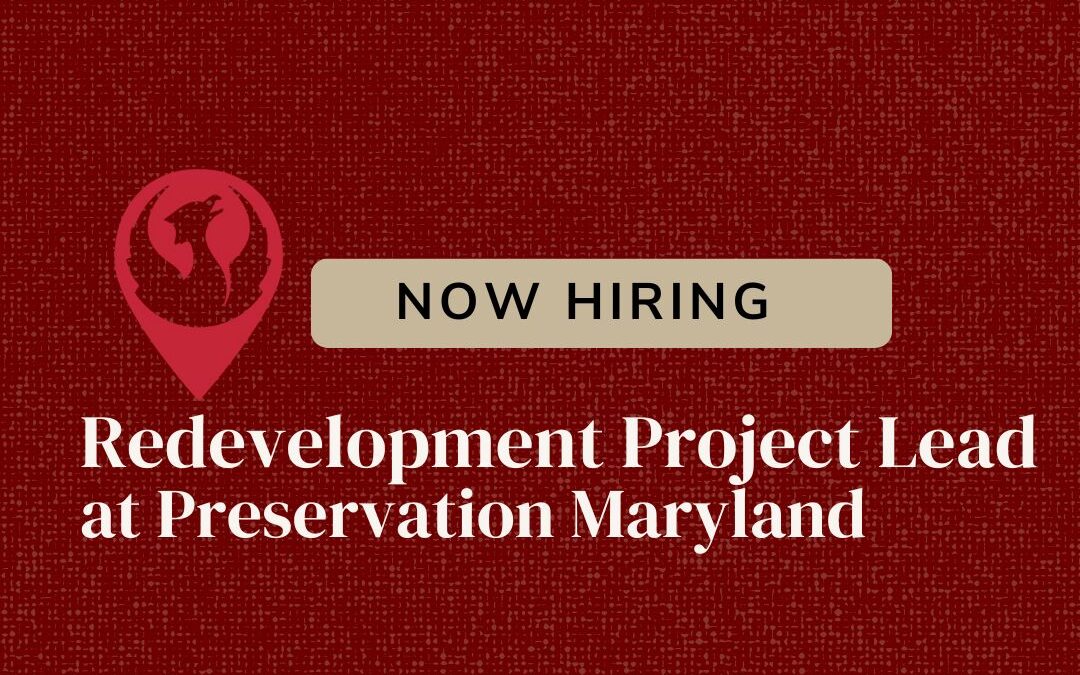 Now Hiring: Redevelopment Project Lead