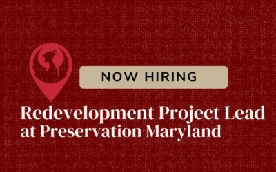 Now Hiring: Redevelopment Project Lead
