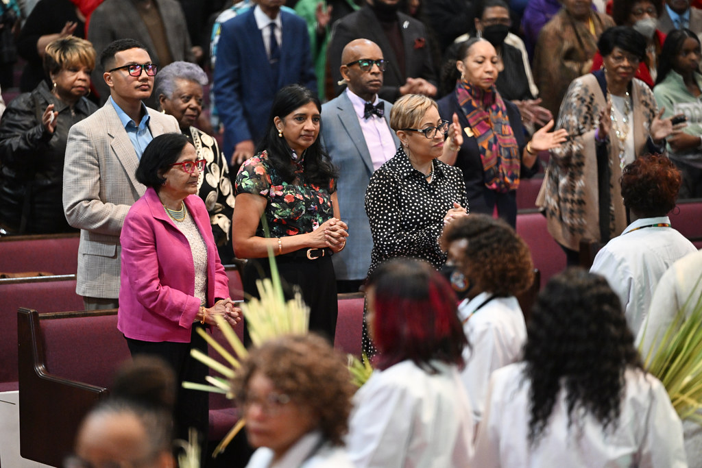 Lt. Governor Miller attends the Service at Ebenezer AME Church by Joe Andrucyk at Ebenezer AME Church, 7707 Allentown Rd, Fort Washington MD 20744